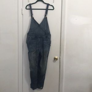 Gap fashion overalls, slim ankle leg